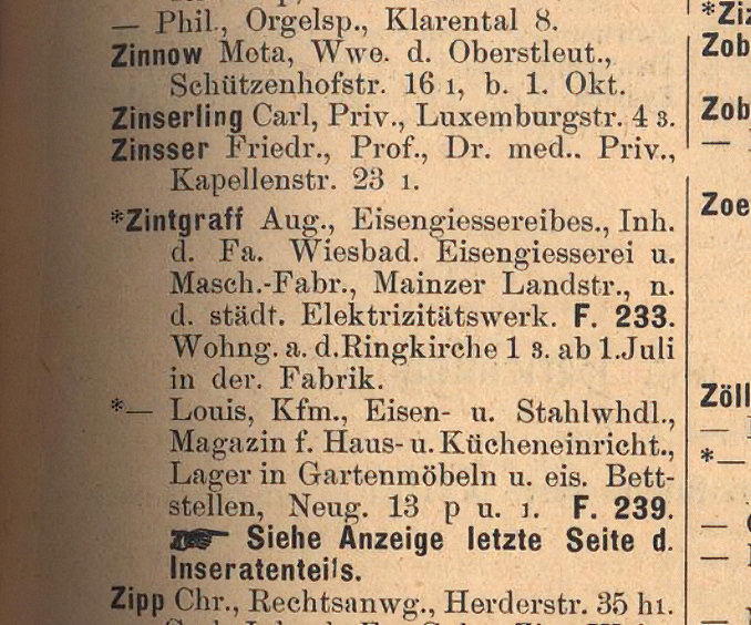 Umzug in die Mainzer Landstraße